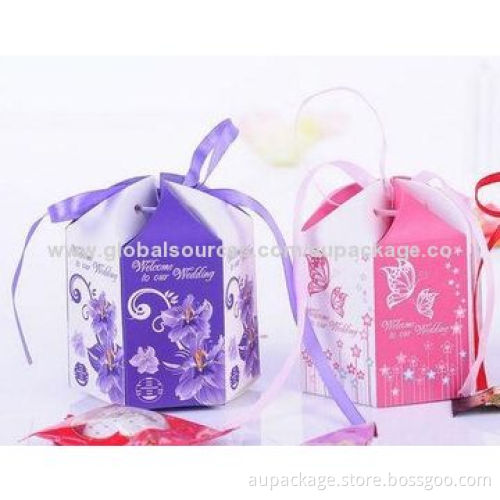 Gift Box for Candy, Coming in Beautiful Shape, Customized Sizes and Materials, Excellent Printing